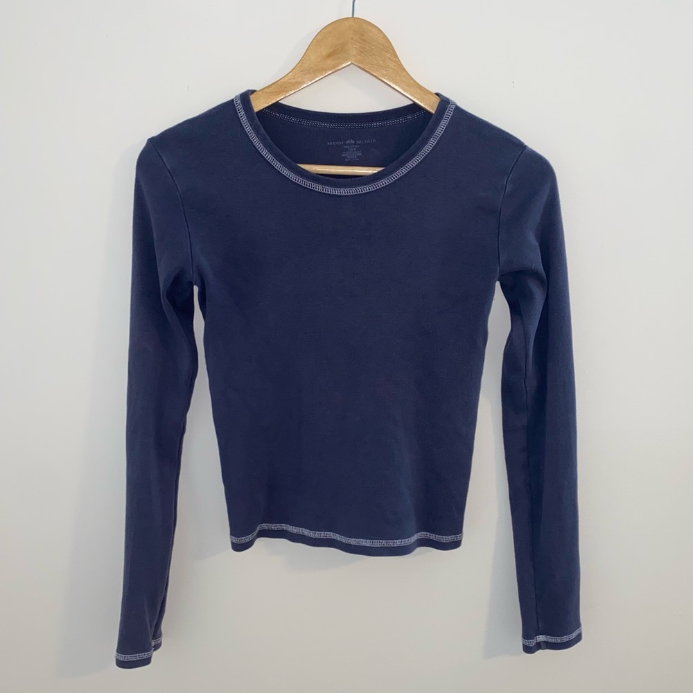 BRANDY MELVILLE Tori Reverse Stitching T